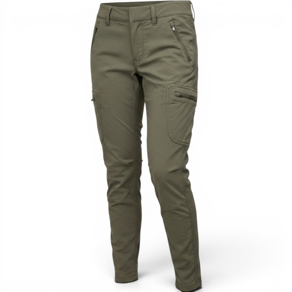 The North Face Aphrodite Hybrid Cargo Pants Womens Small Green Hiking Slim Fit